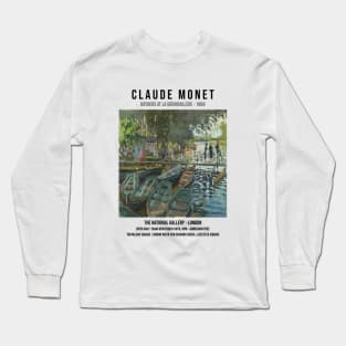 Monet Exhibition Paintings Long Sleeve T-Shirt